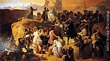 Famous Jerusalem Paintings - Crusaders Thirsting near Jerusalem
